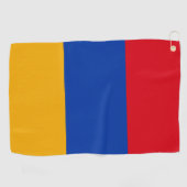 Serviette De Golf Drapeau de l'Arménie (Horizontal)