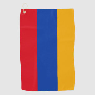 Serviette De Golf Drapeau de l'Arménie