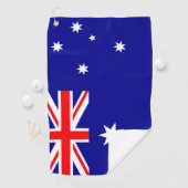 Serviette De Golf Drapeau de l'Australie (En situation)