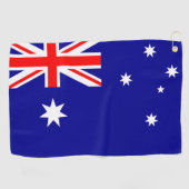 Serviette De Golf Drapeau de l'Australie (Horizontal)