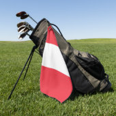 Serviette De Golf Drapeau de l'Autriche (Vert)