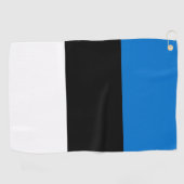 Serviette De Golf Drapeau de l'Estonie (Horizontal)