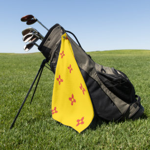 Serviette De Golf Drapeau de l'État du Nouveau-Mexique
