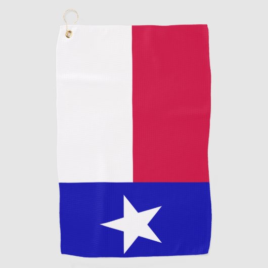Serviette De Golf Drapeau de l'État du Texas (Devant)