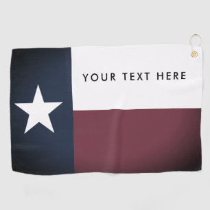 Serviette De Golf Drapeau de l'état Vintage du Texas cadeau de golf 