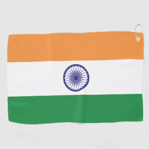 Serviette De Golf Drapeau de l'Inde