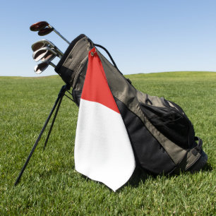 Serviette De Golf Drapeau de l'Indonésie