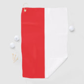 Serviette De Golf Drapeau de l'Indonésie (En situation)