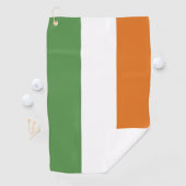 Serviette De Golf drapeau de l'Irlande (En situation)