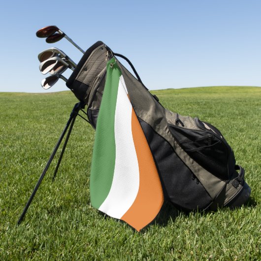 Serviette De Golf drapeau de l'Irlande (Vert)