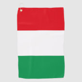 Serviette De Golf Drapeau de l'Italie (Devant)