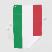 Serviette De Golf Drapeau de l'Italie (En situation)