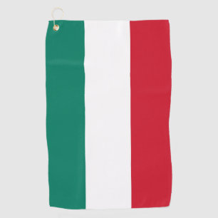 Serviette De Golf Drapeau de l'Italie Italie IL italienne Tricolore