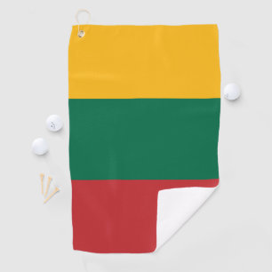 Serviette De Golf Drapeau de Lituanie