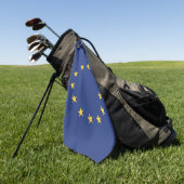 Serviette De Golf Drapeau de l'Union européenne (Vert)