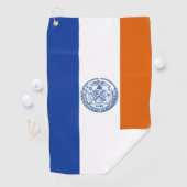 Serviette De Golf Drapeau de New York (En situation)