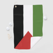 Serviette De Golf Drapeau de Palestine (En situation)