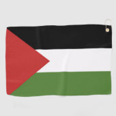 Serviette De Golf Drapeau de Palestine (Horizontal)