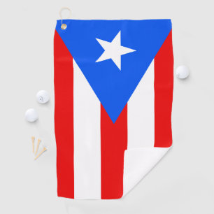 Serviette De Golf Drapeau de Porto Rico
