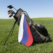 Serviette De Golf Drapeau de Russie (Vert)