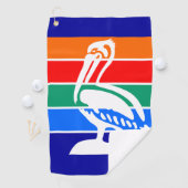 Serviette De Golf Drapeau de Saint-Pétersbourg, Floride (En situation)