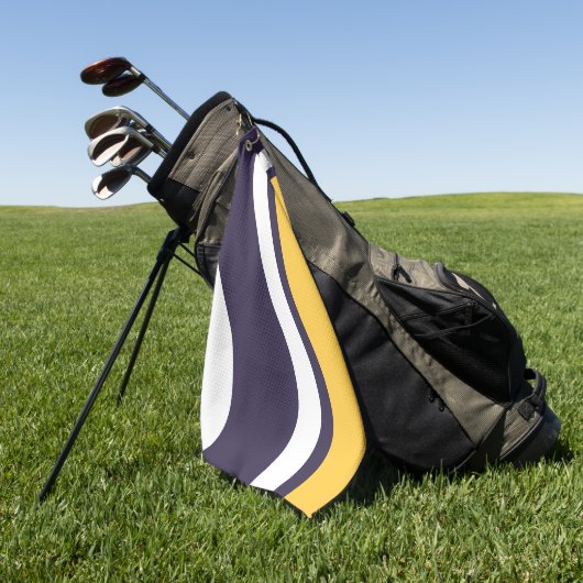 Serviette De Golf Drapeau de South Bend, Indiana (Vert)