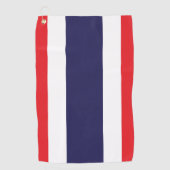 Serviette De Golf Drapeau de Thaïlande (Devant)