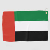 Serviette De Golf Drapeau des Émirats arabes unis (Horizontal)