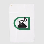 Serviette De Golf Drapeau des Marches (Italie) (Devant)