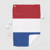 Serviette De Golf Drapeau des Pays-Bas (En situation)