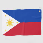Serviette De Golf drapeau des Philippines (Horizontal)