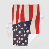 Serviette De Golf Drapeau des USA (En situation)