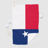 Serviette De Golf Drapeau d'état du Texas  (En situation)