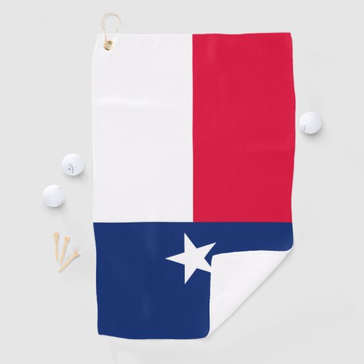 Serviette De Golf Drapeau d'état du Texas (En situation)