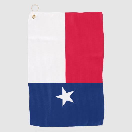 Serviette De Golf Drapeau d'état du Texas  (Devant)