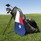 Serviette De Golf Drapeau d'état du Texas (Vert)