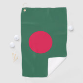 Serviette De Golf Drapeau du Bangladesh (En situation)
