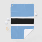 Serviette De Golf Drapeau du Botswana (En situation)