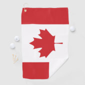 Serviette De Golf Drapeau du Canada (En situation)