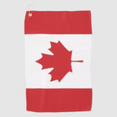 Serviette De Golf Drapeau du Canada (Devant)