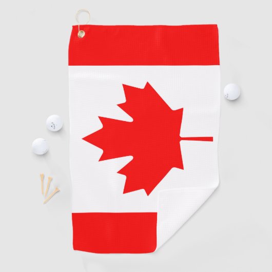 Serviette De Golf Drapeau du Canada (En situation)