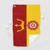 Serviette De Golf Drapeau du comté de Hampshire (En situation)