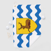 Serviette De Golf Drapeau du comté de Hertfordshire (En situation)