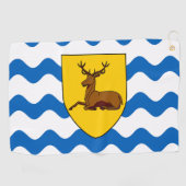 Serviette De Golf Drapeau du comté de Hertfordshire (Horizontal)