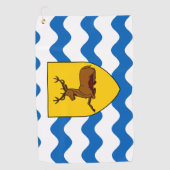 Serviette De Golf Drapeau du comté de Hertfordshire (Devant)