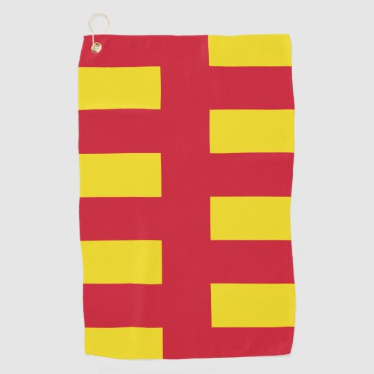 Serviette De Golf drapeau du comté de Northumberland (Devant)