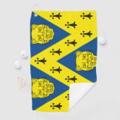 Serviette De Golf Drapeau du comté de Shropshire (En situation)