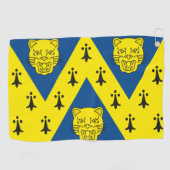 Serviette De Golf Drapeau du comté de Shropshire (Horizontal)