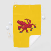 Serviette De Golf Drapeau du comté de Somerset (En situation)