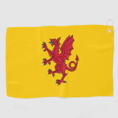 Serviette De Golf Drapeau du comté de Somerset (Horizontal)